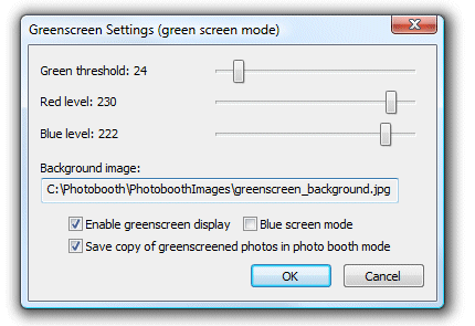 liveview_greenscreen_settings